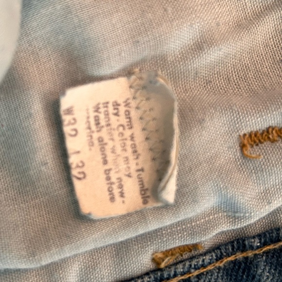 Vintage Levi’s Orange Tag Flared Jeans 32” x 32” - Picture 5 of 5